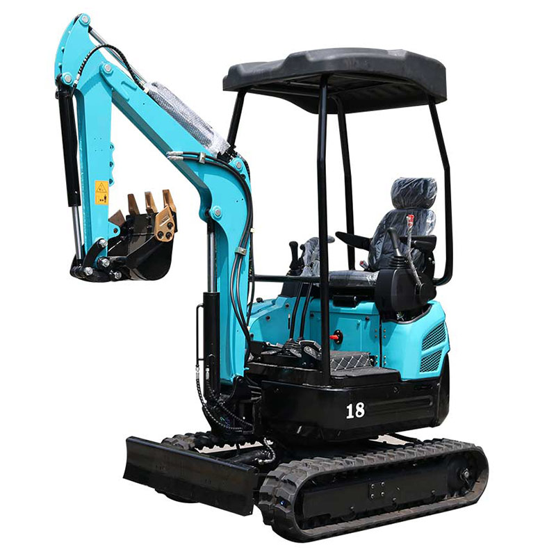 Use of small excavators in rural areas