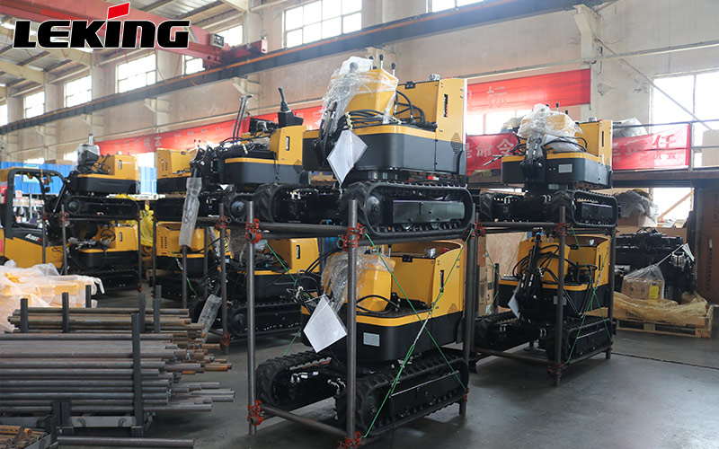 LeKing Machinery sends a batch of electric excavators to Europe
