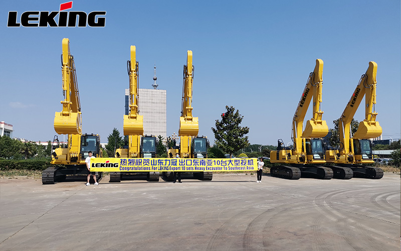 Shandong Leking excavators