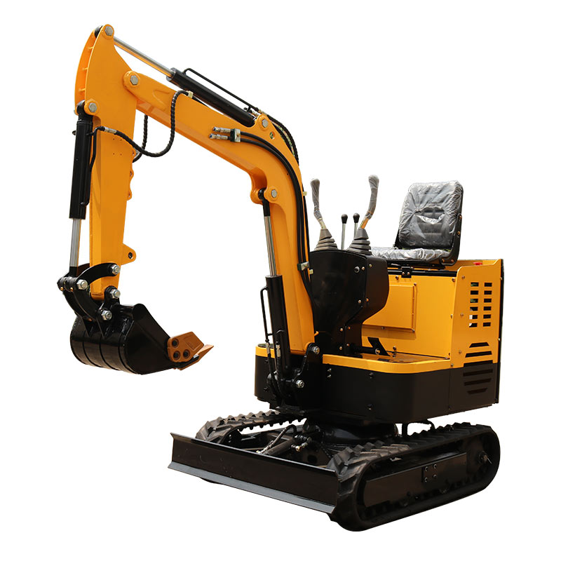 The operation mode and characteristics of miniature multi-functional small excavator bulldozing and 