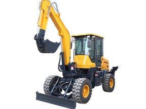 How much is a small wheeled excavator?
