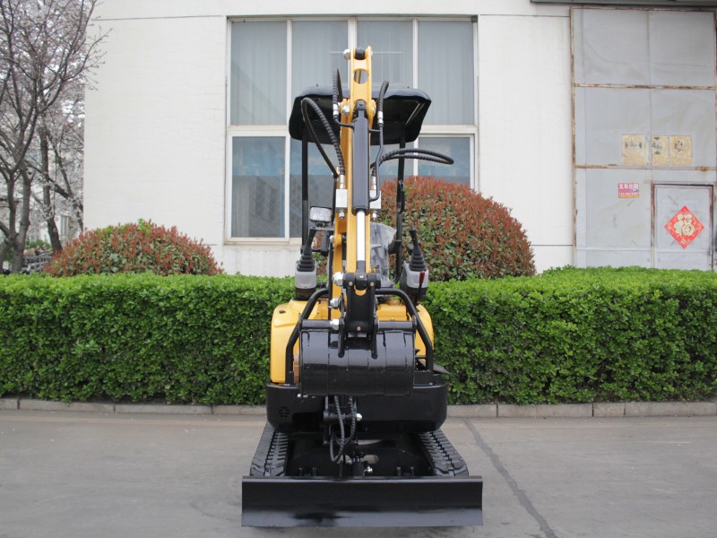 What is the weight capacity of a mini excavator?