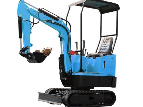 How many kg is a mini excavator?