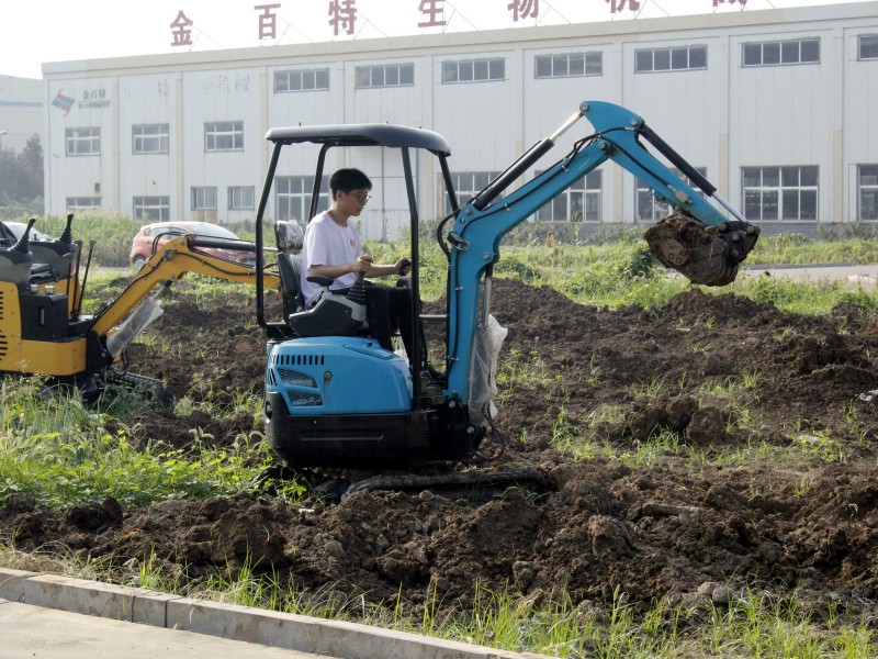 Should a small excavator use a plunger pump or a gear pump?