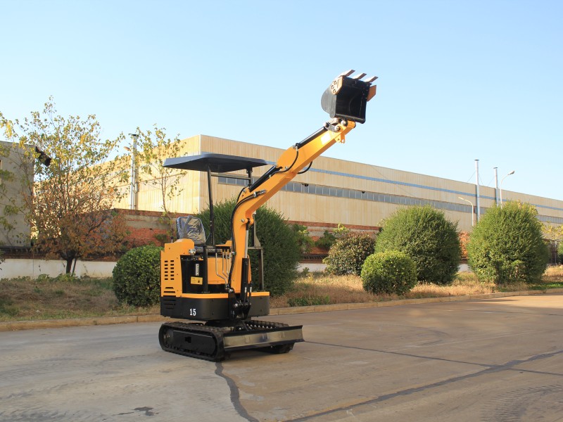 How many kilograms does a small excavator generally lift?