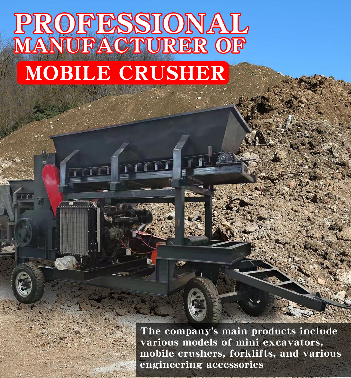 Soil powder machine