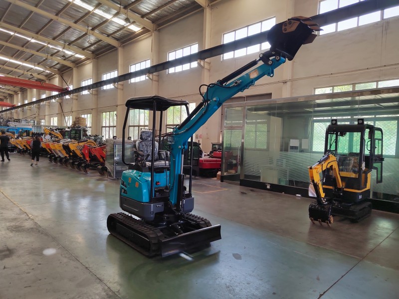 Production steps of small excavator manufacturers