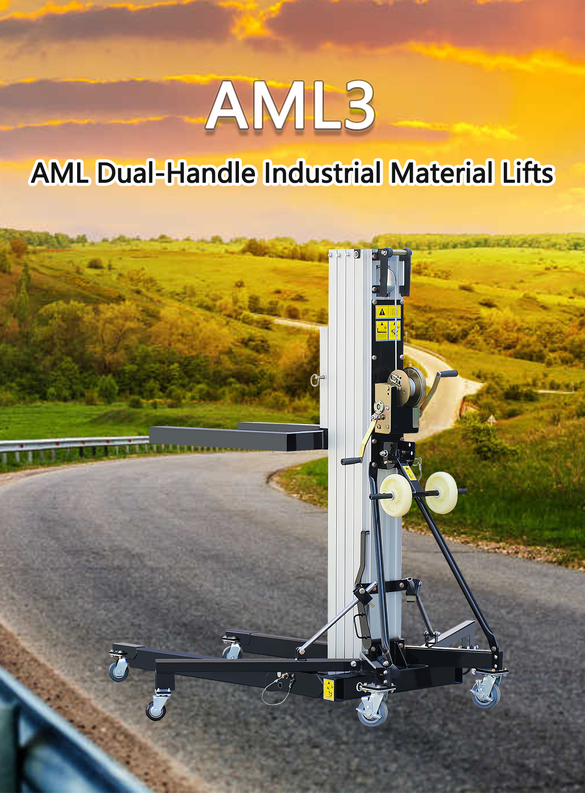 AML3 Dual-Handle Industrial Material Lifts