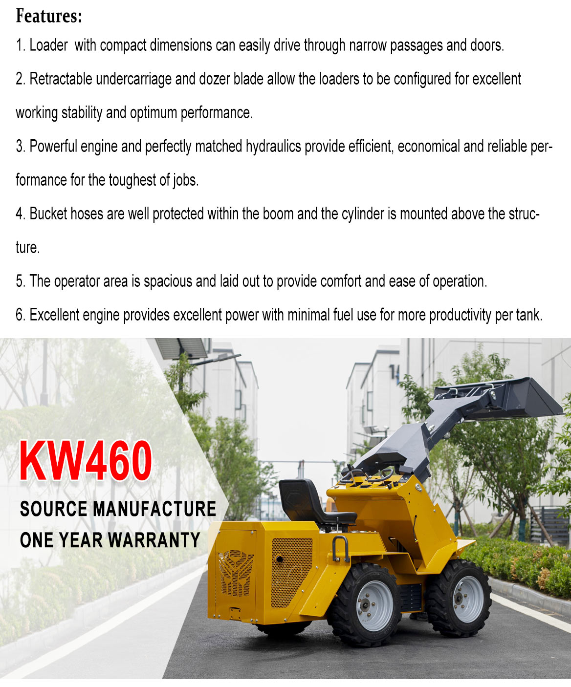 KW460 Wheel Loader